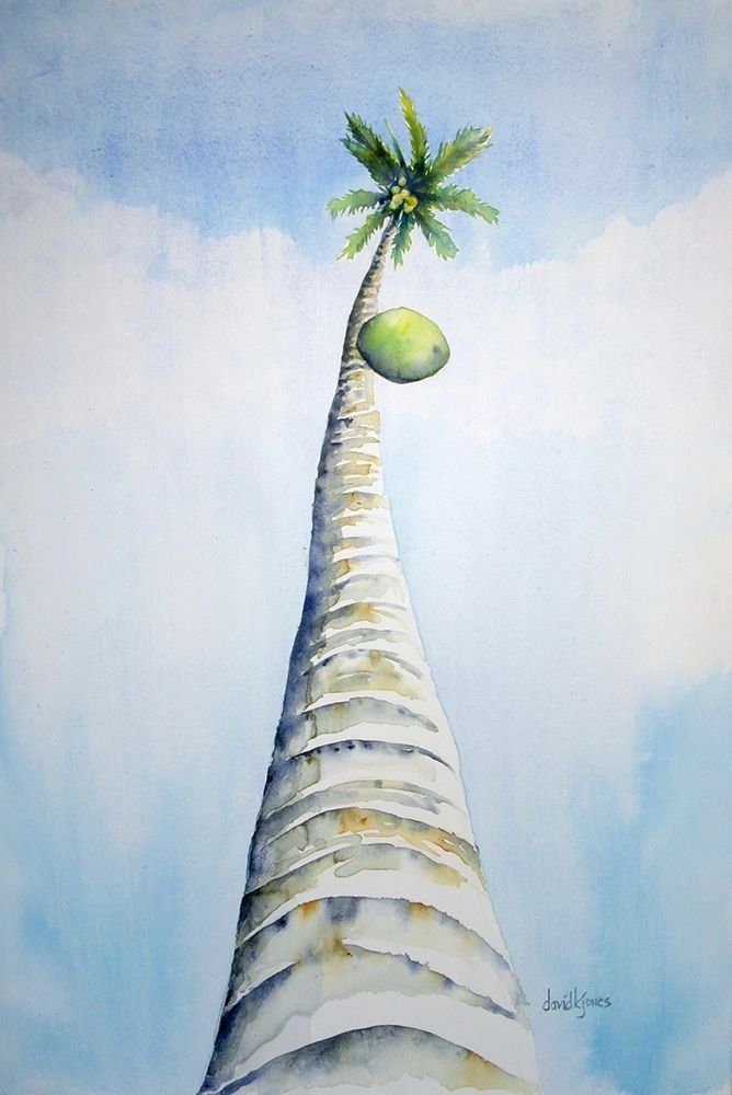Falling Coconut (original on canvas)