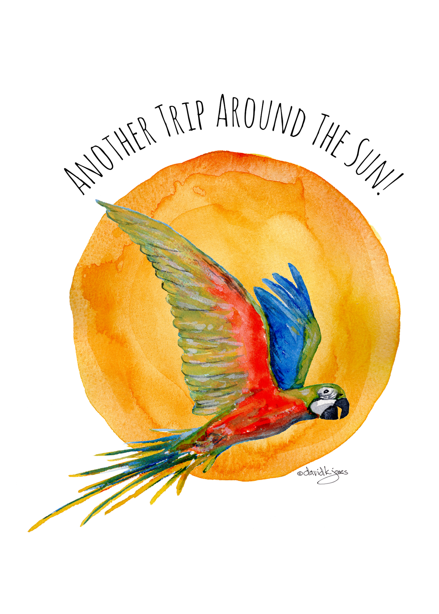 Another Trip Around The Sun white glossy mug