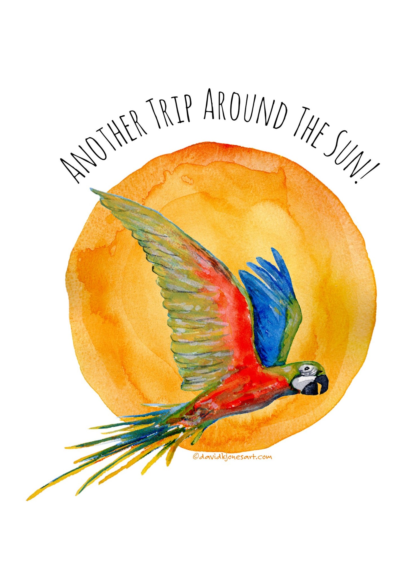 Another Trip Around The Sun! TATSday Ver 1 - davidkjonesart