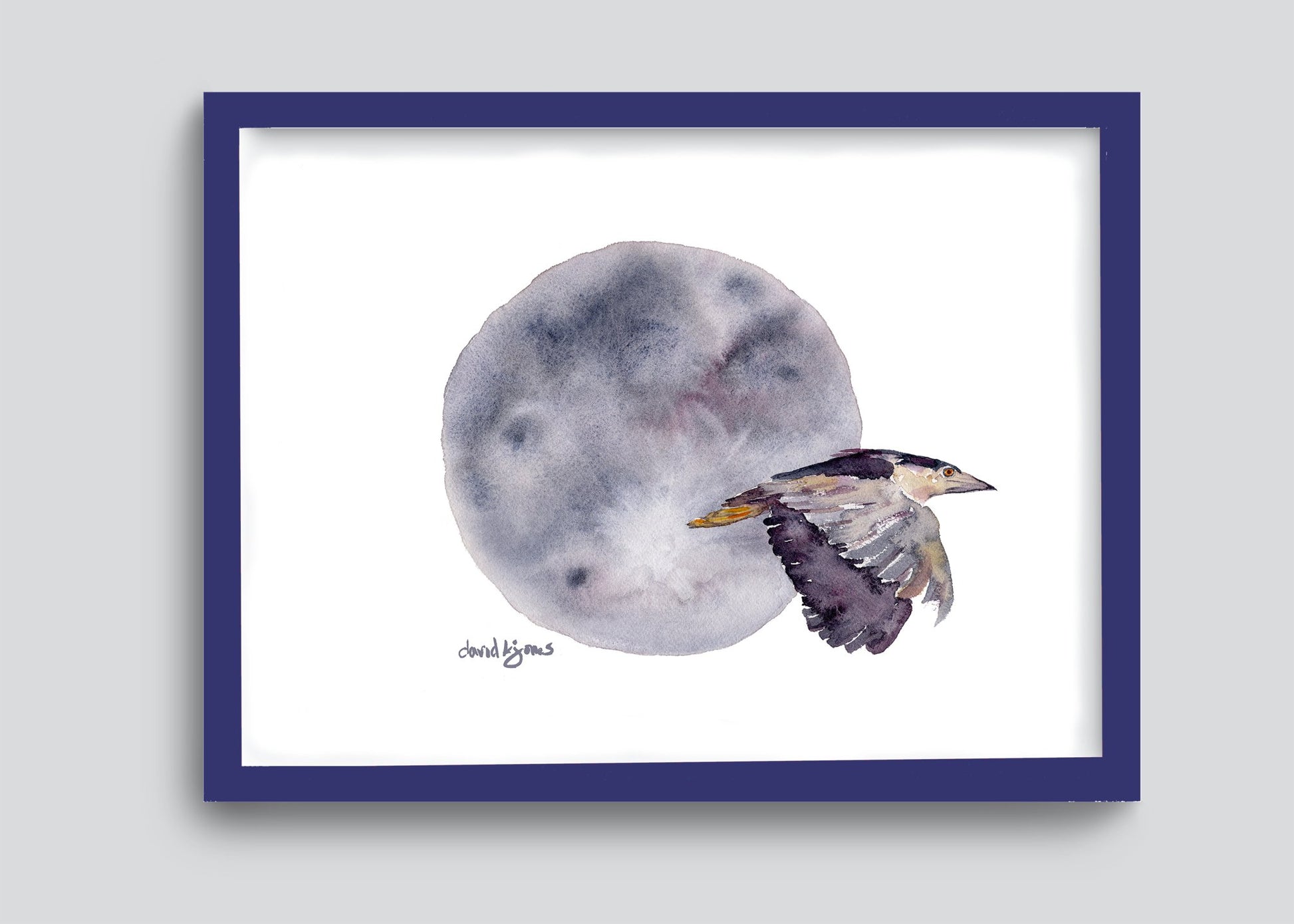 Come to the Moon (art print) - davidkjonesart