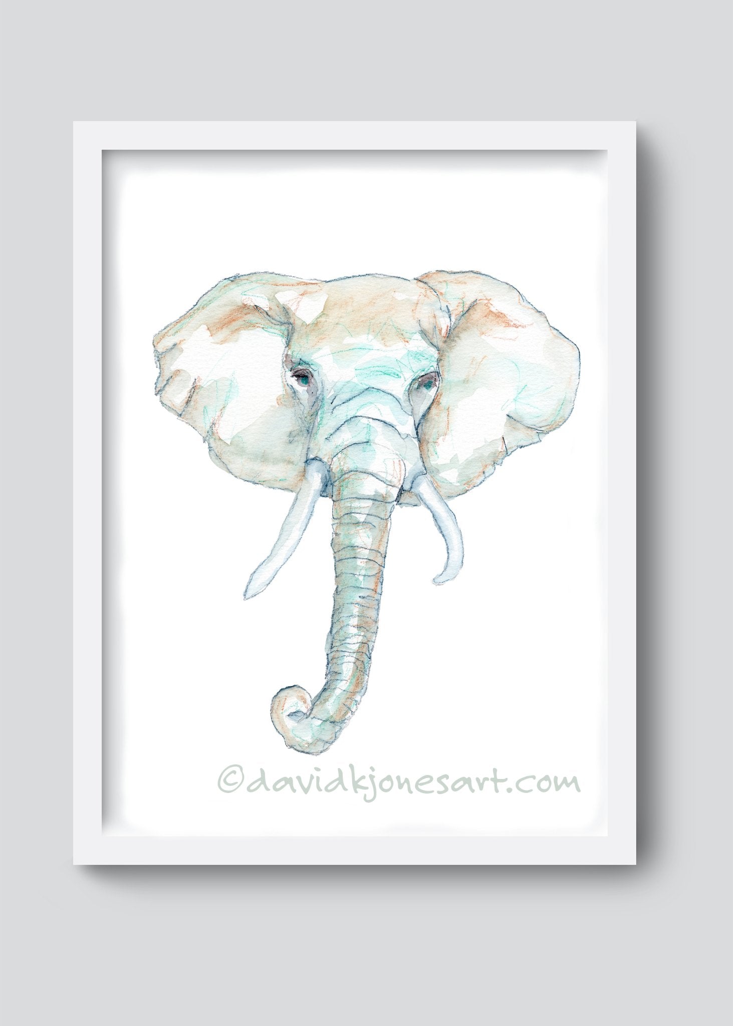 Elephant King - davidkjonesart