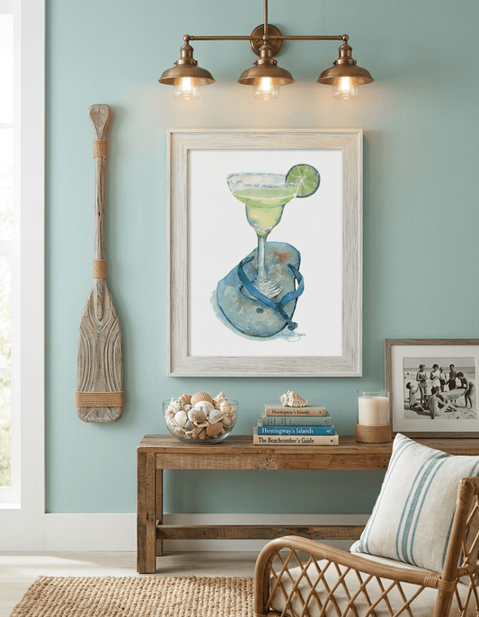 Flip Flop Margarita - davidkjonesart