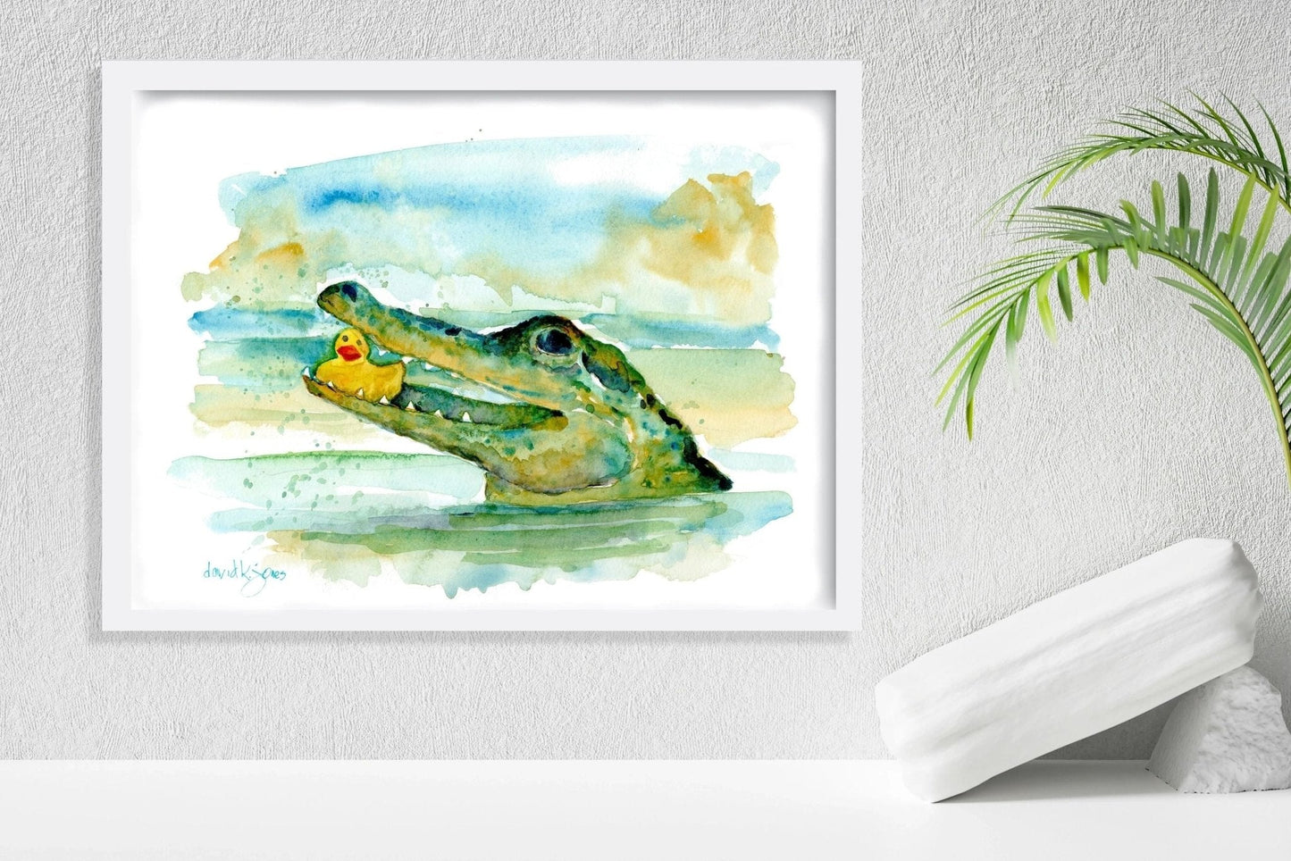 Gator & Duckie - davidkjonesart