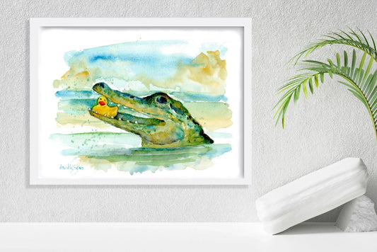 Gator & Duckie - davidkjonesart