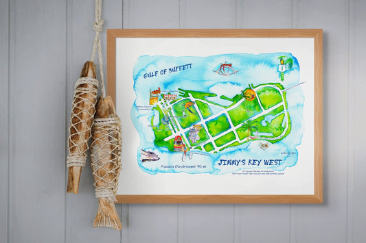 Jimmy's Key West - davidkjonesart