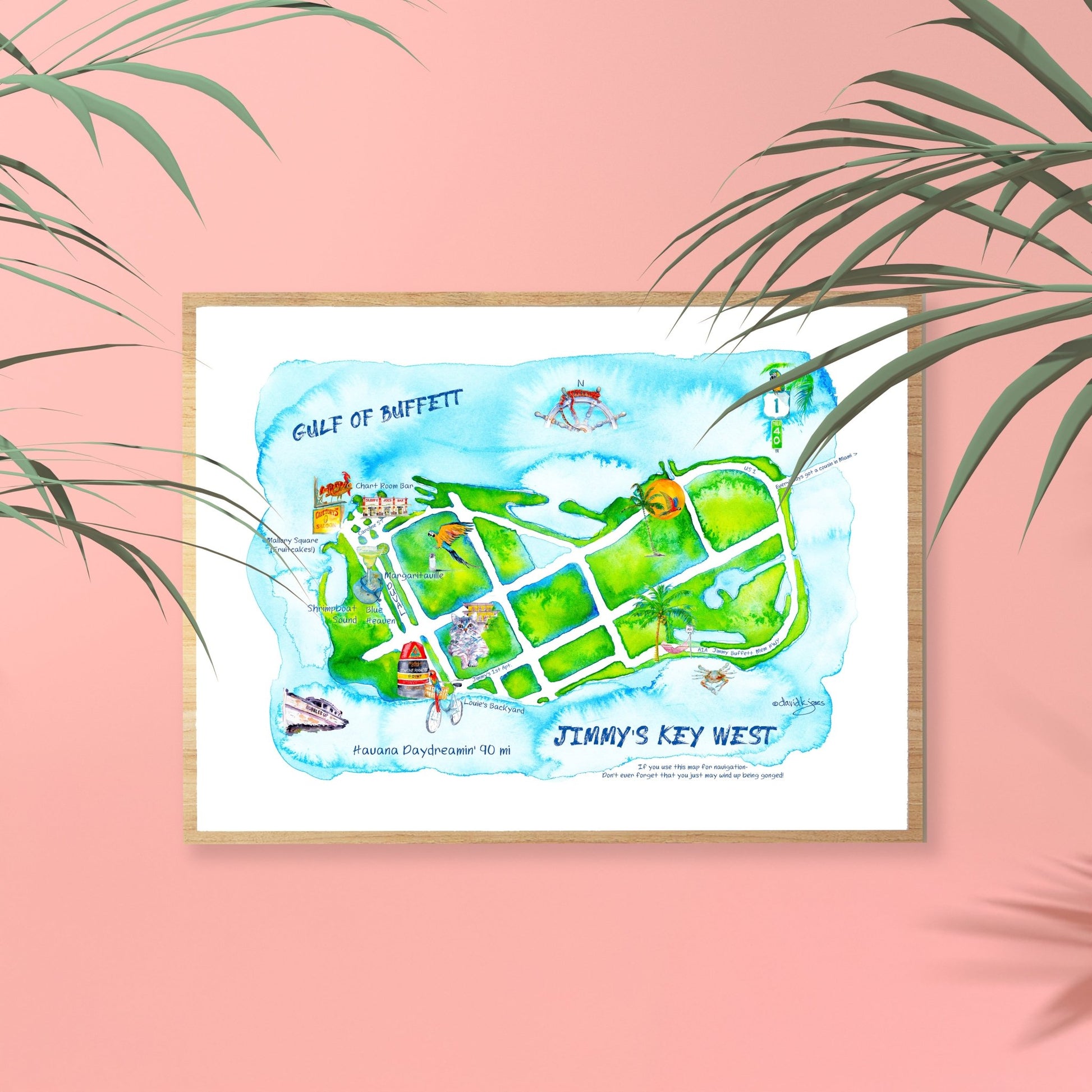Jimmy's Key West - davidkjonesart
