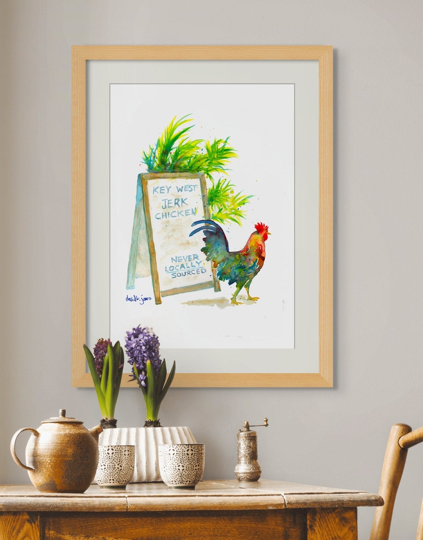 Key West Jerk Chicken - davidkjonesart