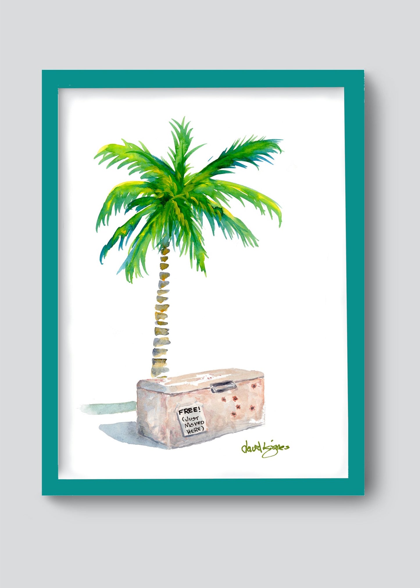 No More Cabin Fever (Art Print) - davidkjonesart