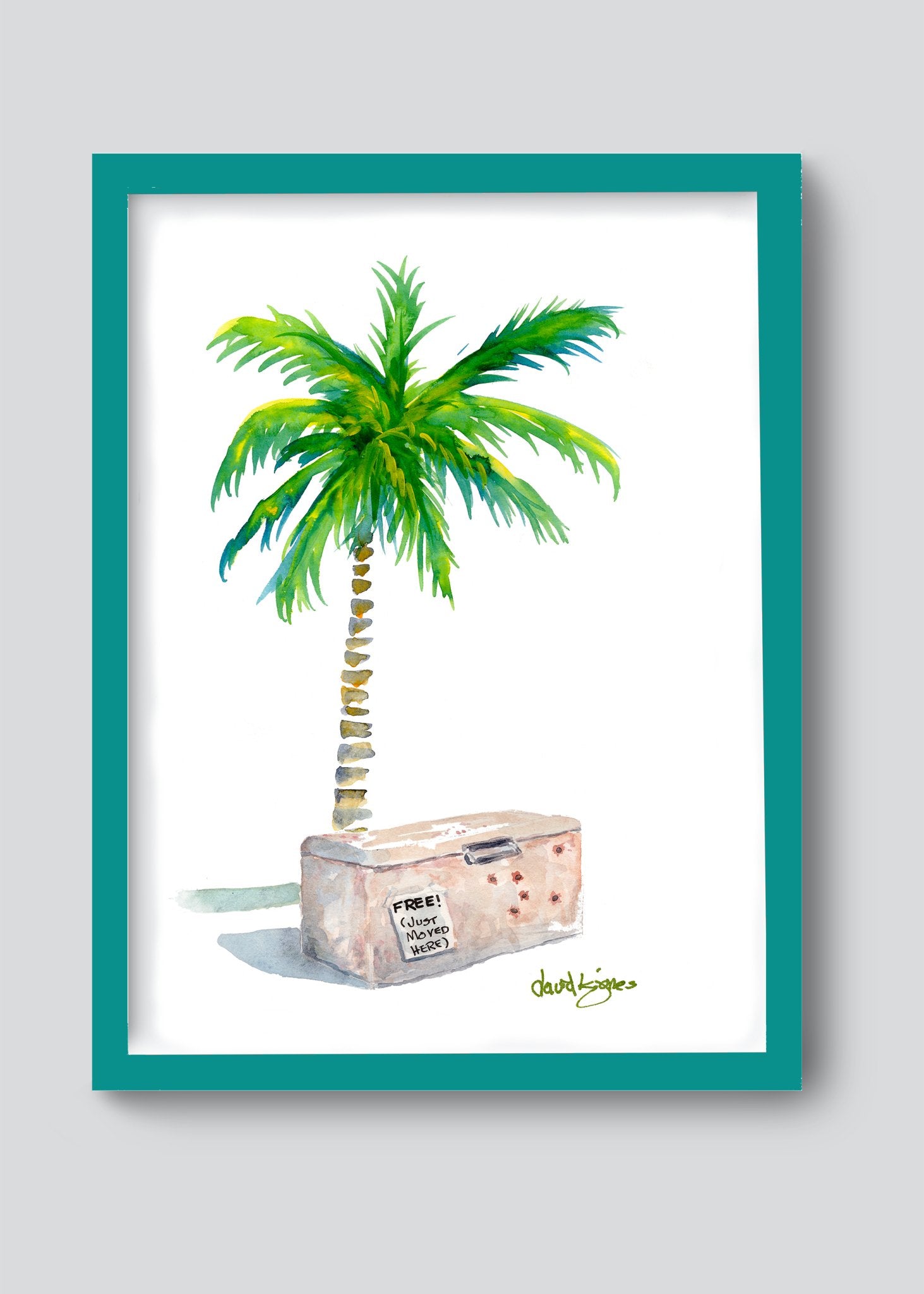 No More Cabin Fever (Art Print) - davidkjonesart