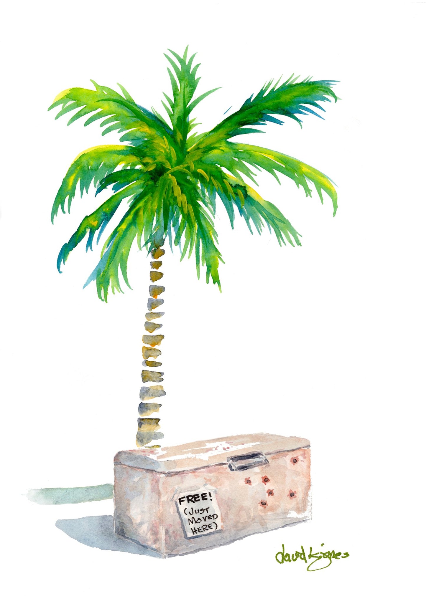 No More Cabin Fever (Art Print) - davidkjonesart