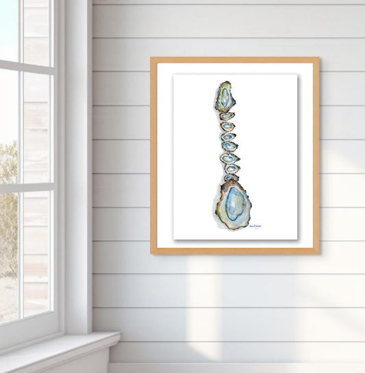 Oyster Guitar - davidkjonesart