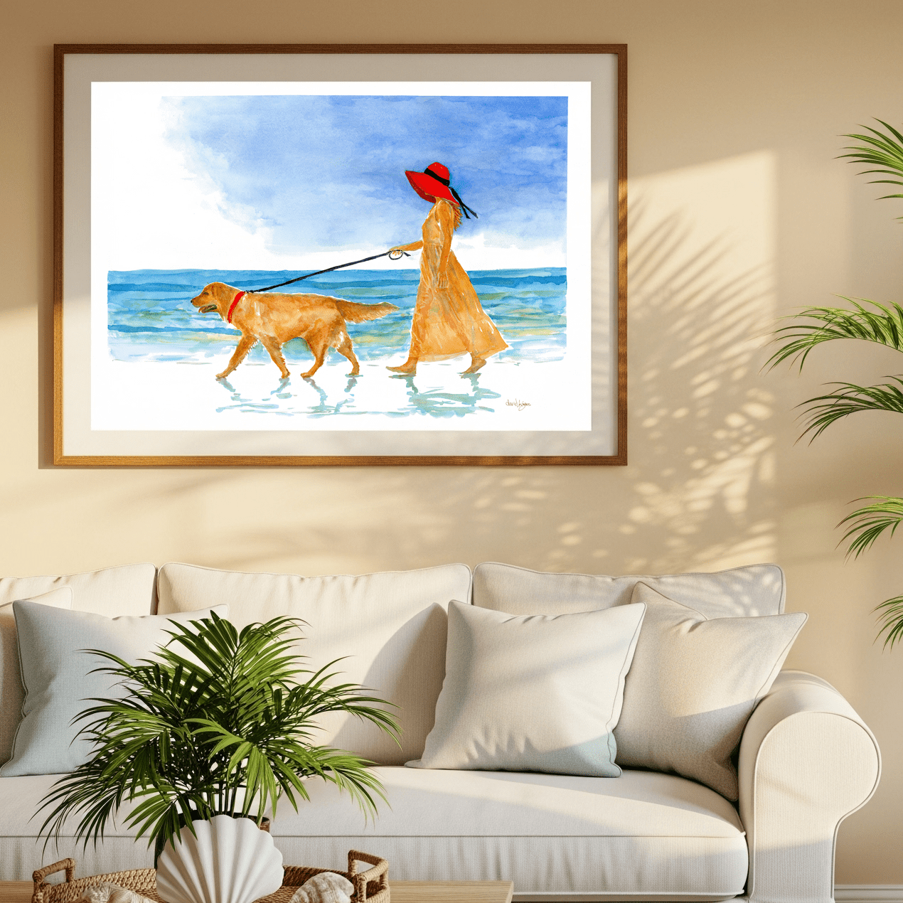Red Hat (art print) - davidkjonesart