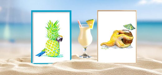 Piña Colada RECIPE for Island Lovers - davidkjonesart