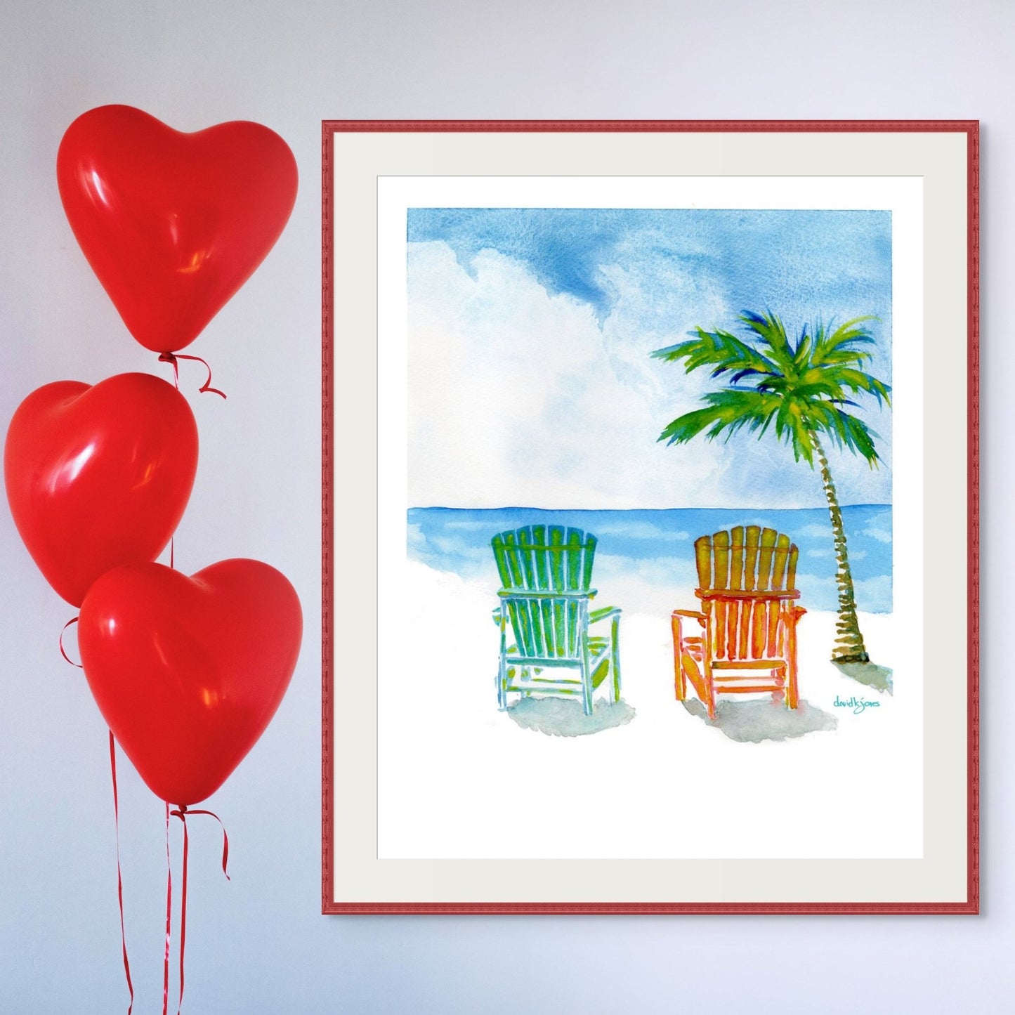 Beach Chairs - davidkjonesart