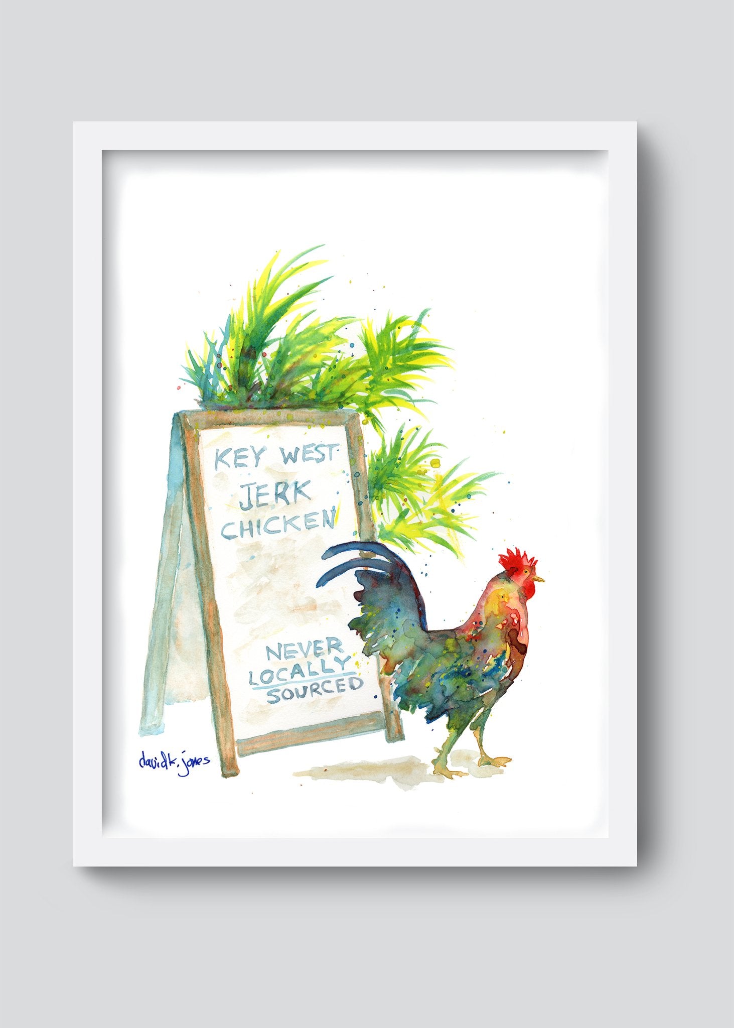 Key West Jerk Chicken - davidkjonesart