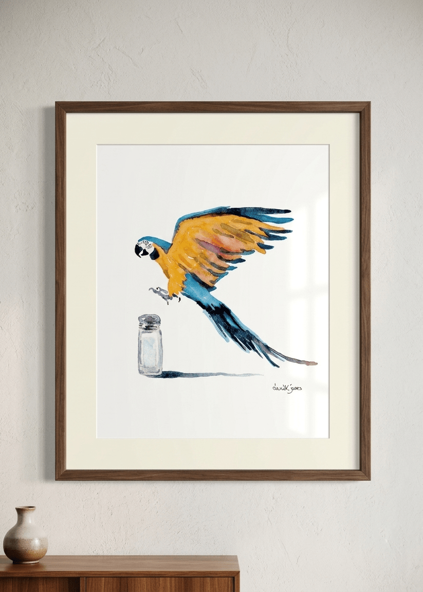 Lost Shaker of Salt - davidkjonesart