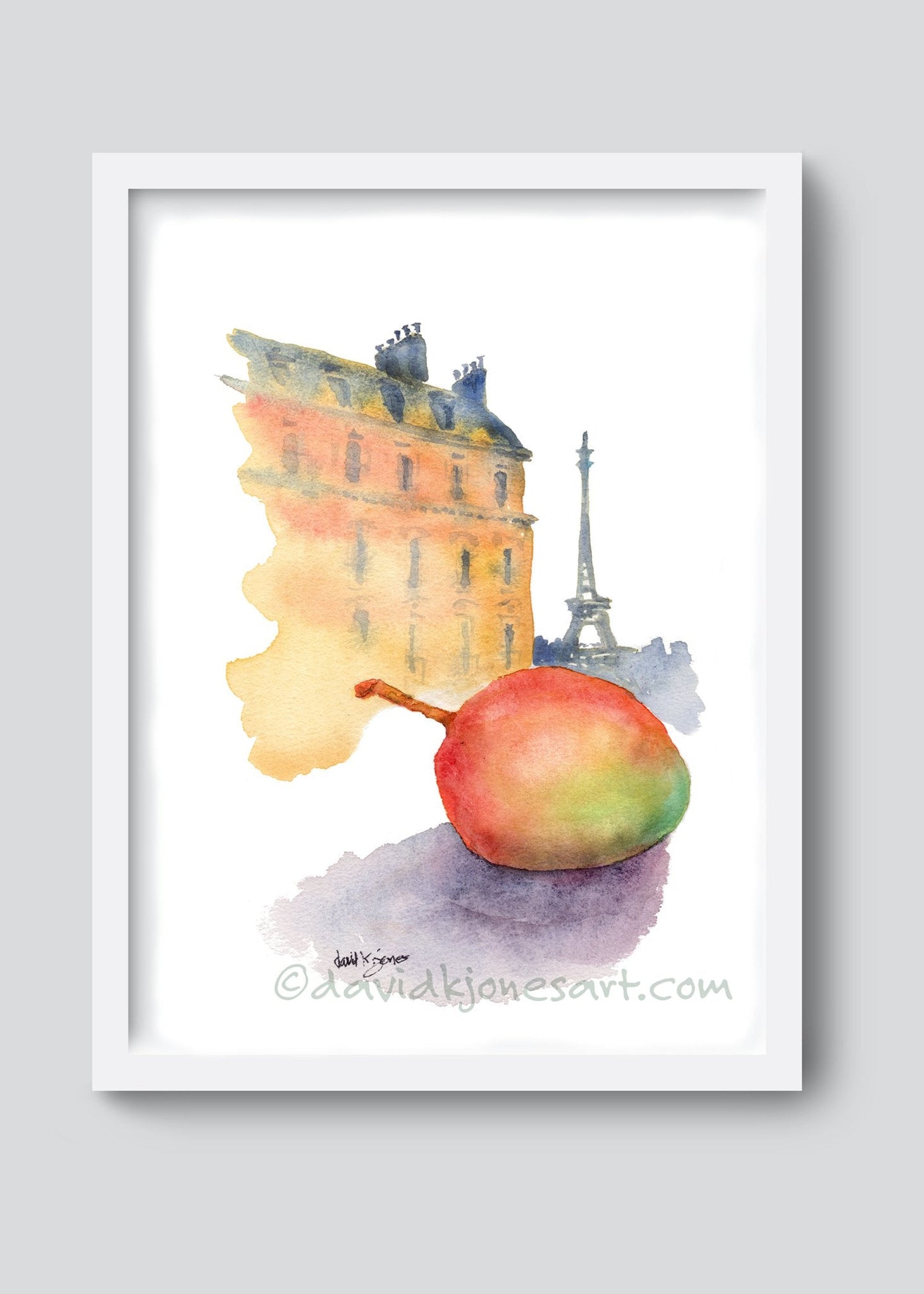 Mango in Paris - davidkjonesart