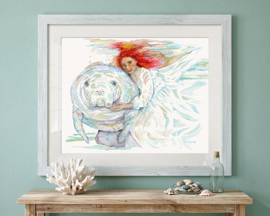 Mermaids (art print)