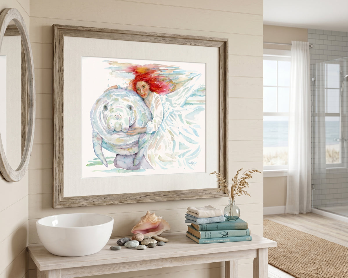 Mermaids (art print)