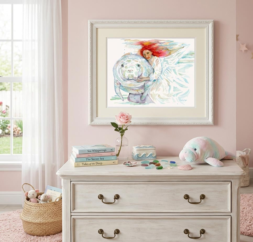 Mermaids (art print)