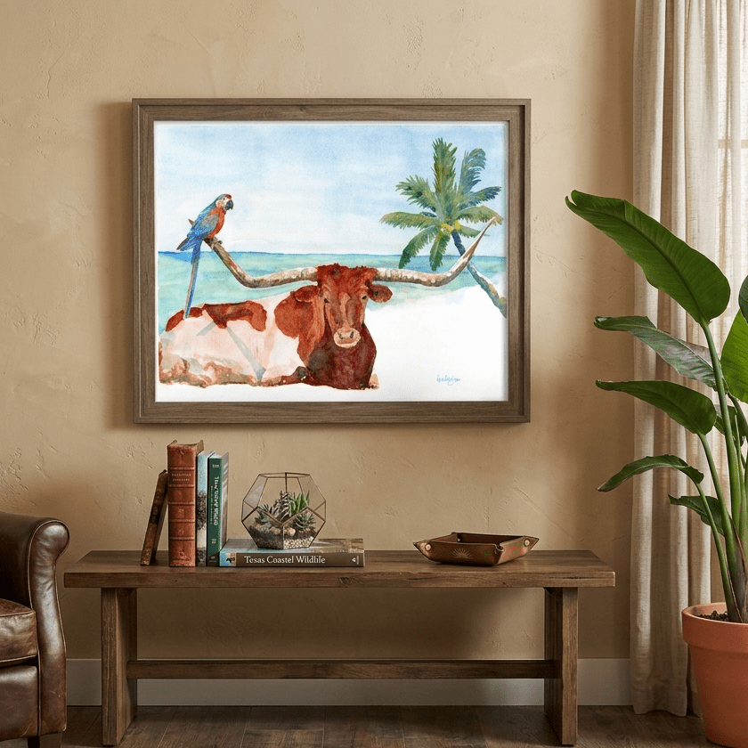 MOO - garitaville (art print) - davidkjonesart