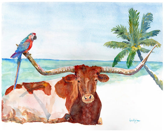 MOO - garitaville (art print) - davidkjonesart