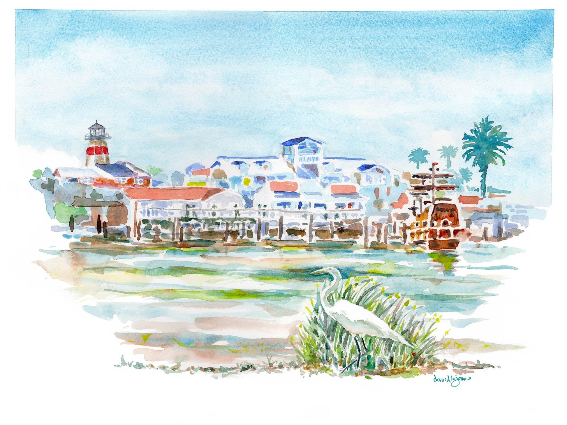 Paradise at the Pass - davidkjonesart