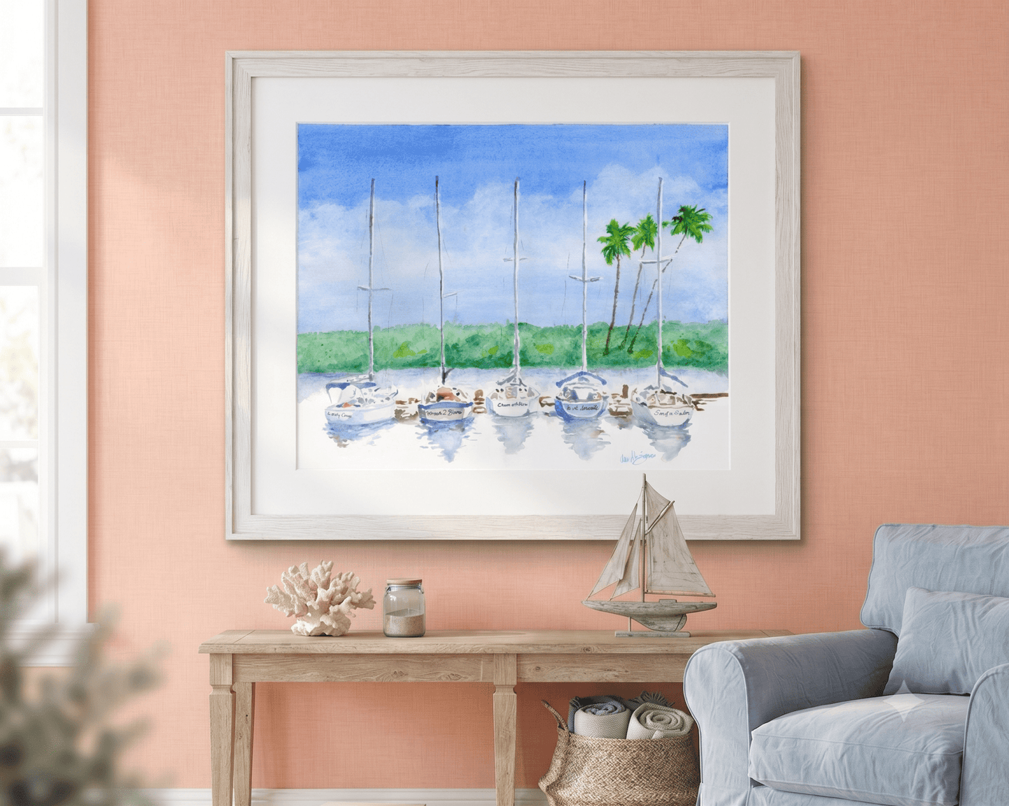 Parrot Port Art Print - davidkjonesart