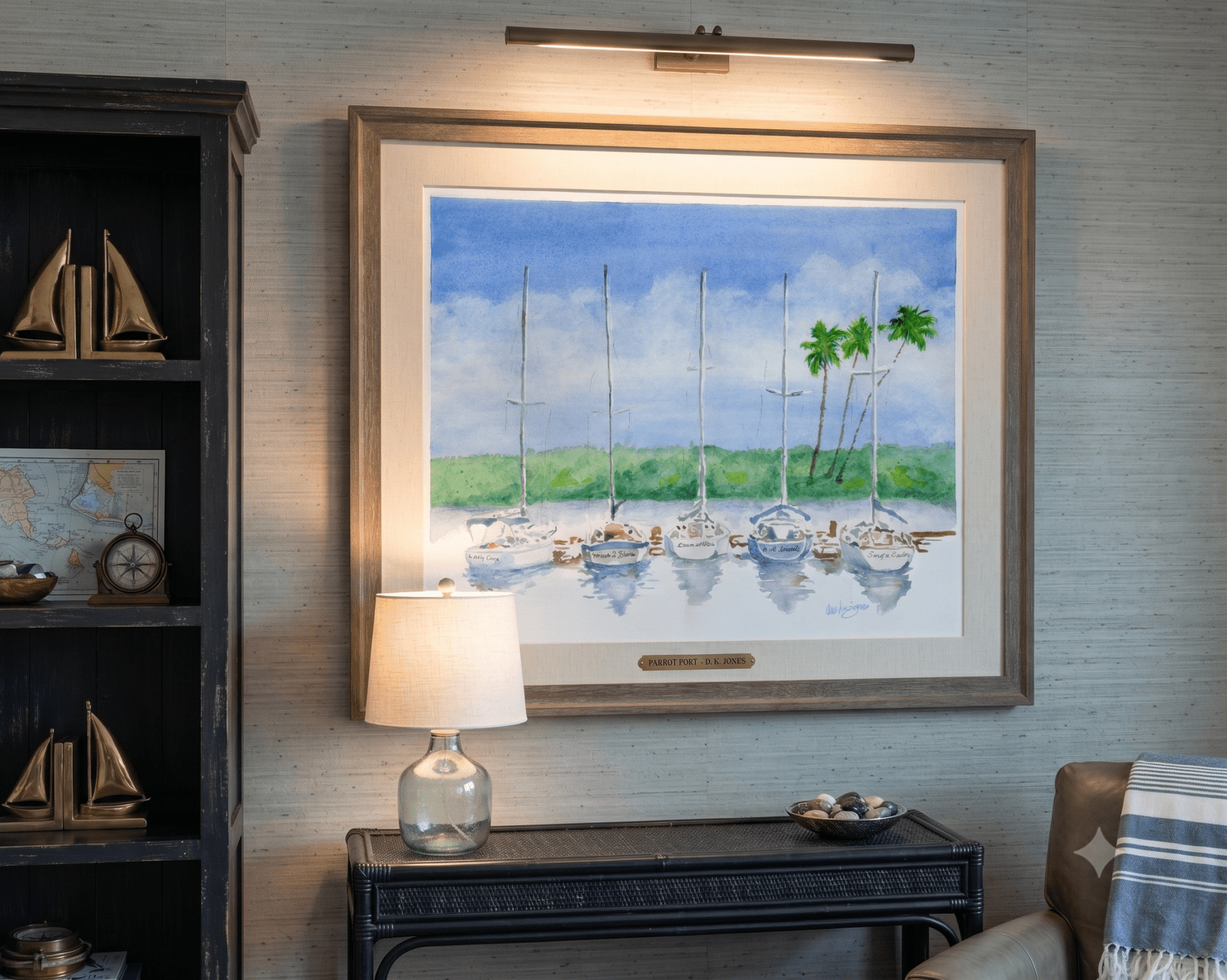 Parrot Port Art Print - davidkjonesart