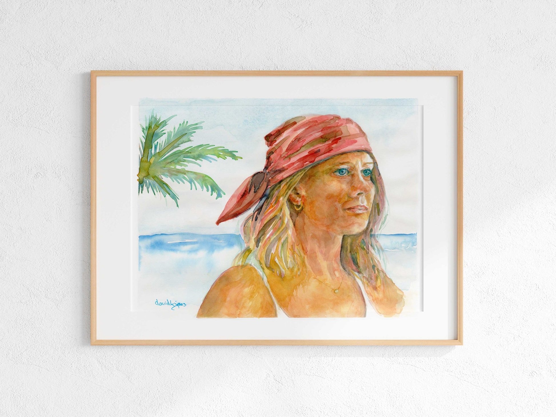 Pirate Looks at 40 - davidkjonesart