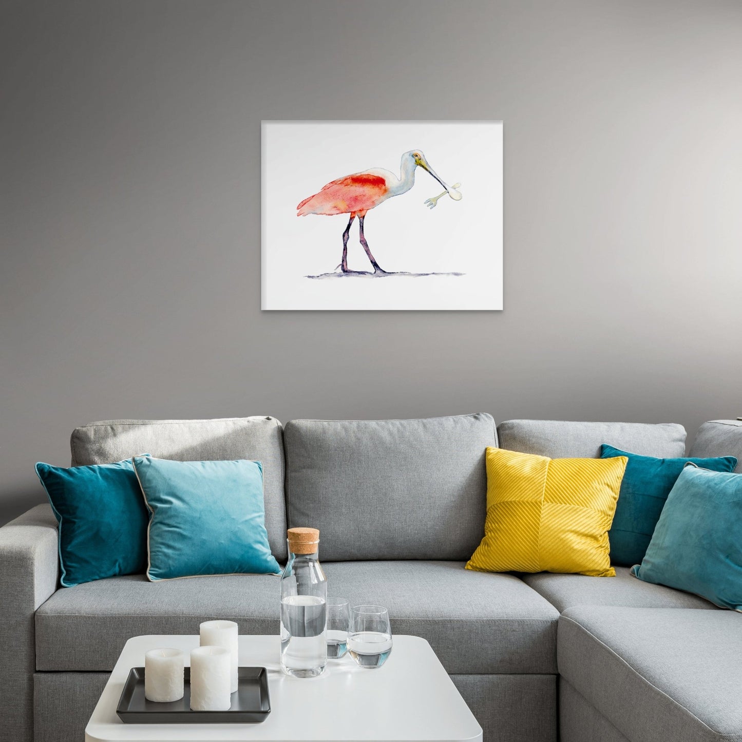 Spoonbill (print) - davidkjonesart