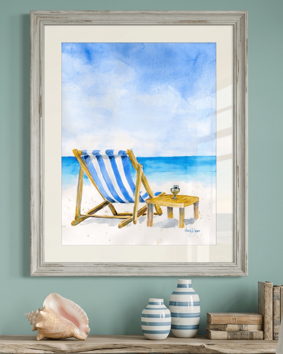 The Weather is Here (art print) - davidkjonesart
