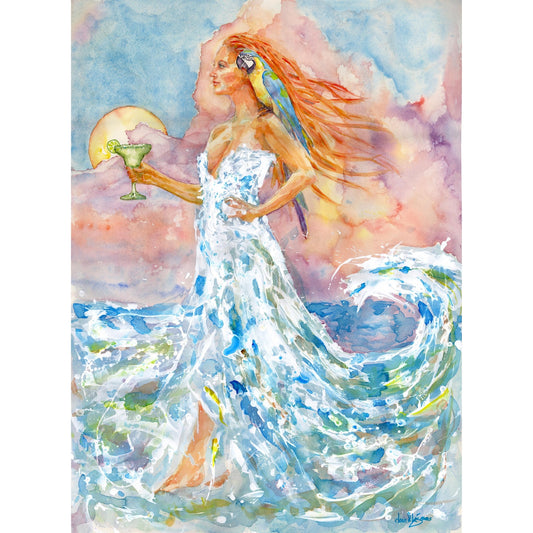 Treat Her Like A Lady (art print) - davidkjonesart