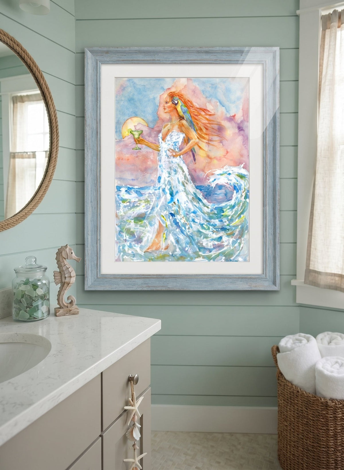Treat Her Like A Lady (art print) - davidkjonesart
