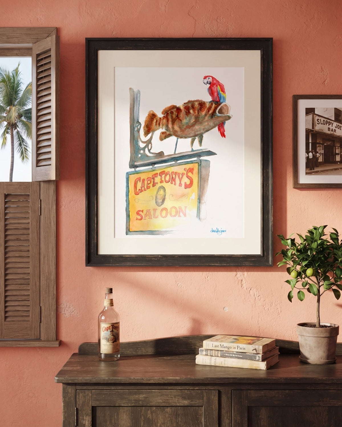 Up to Capt. Tony's - davidkjonesart
