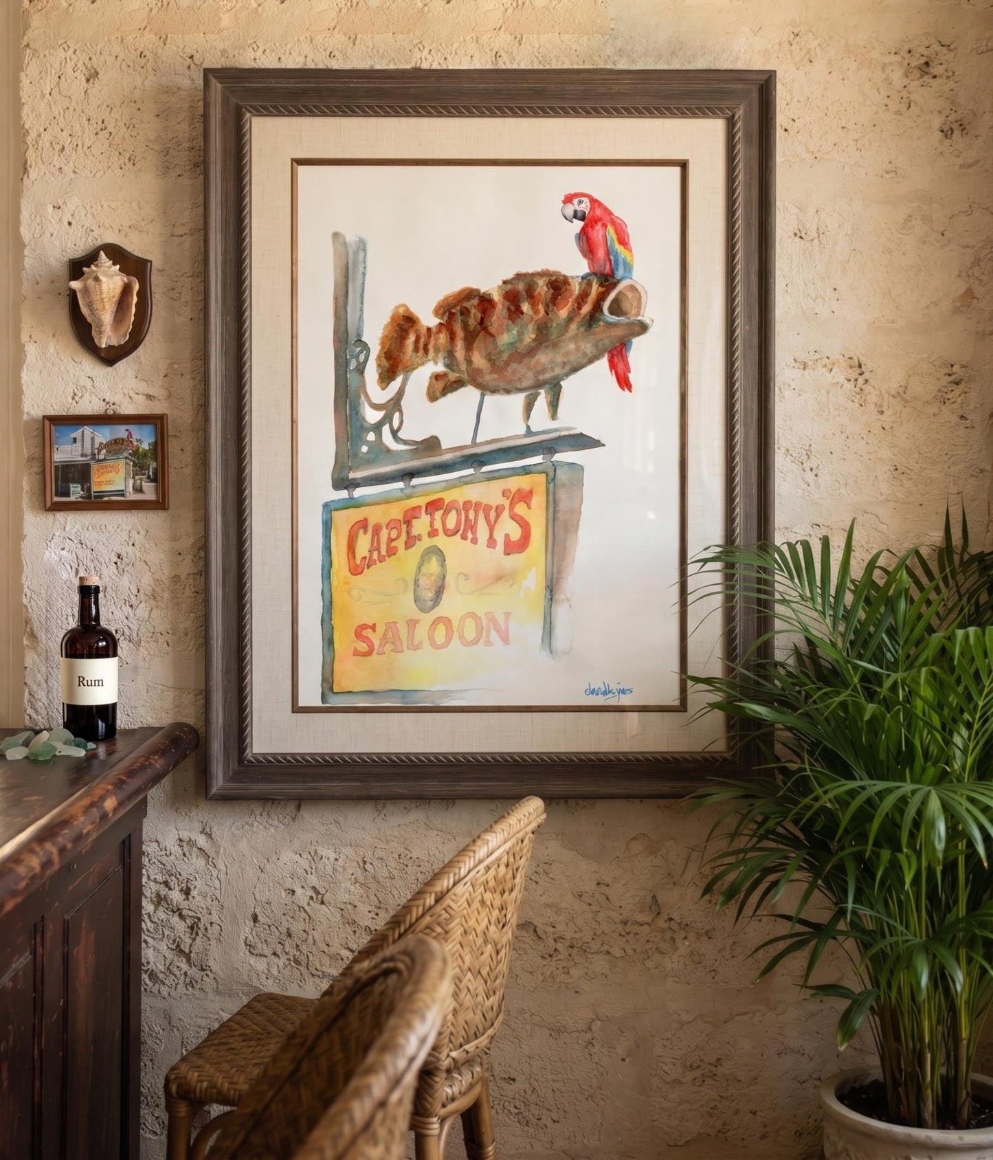 Up to Capt. Tony's - davidkjonesart