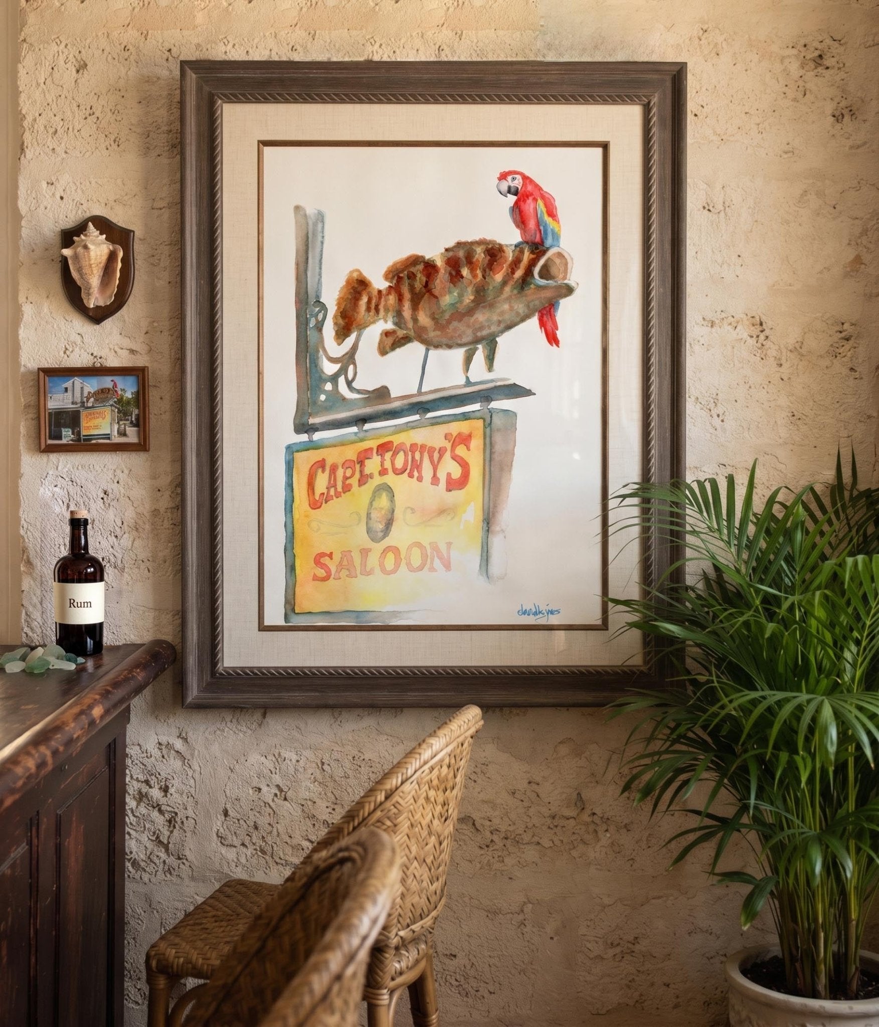 Up to Capt. Tony's - davidkjonesart