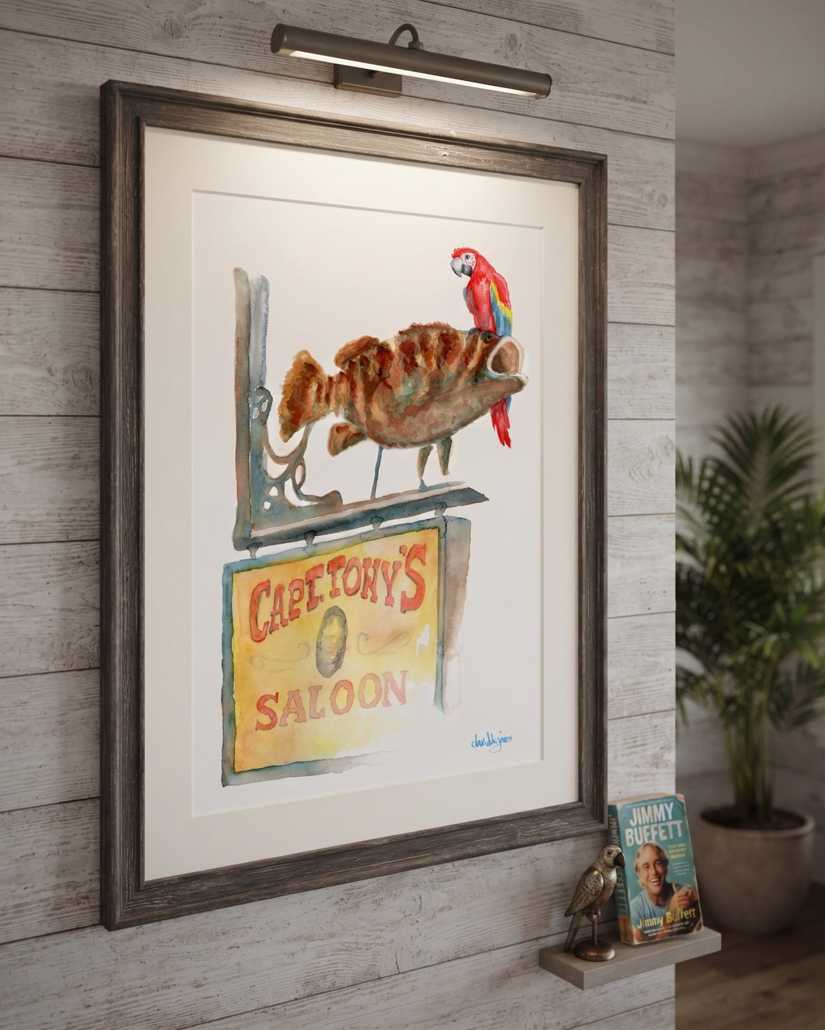 Up to Capt. Tony's - davidkjonesart