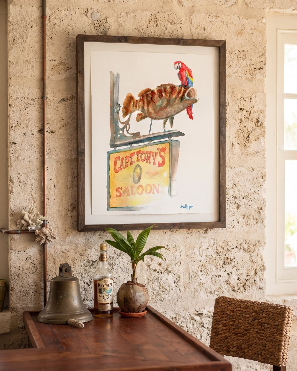 Up to Capt. Tony's - davidkjonesart