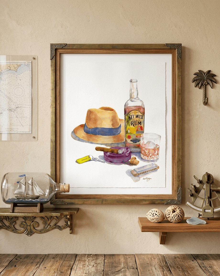 Was the Cordoba Blue or Red (art print) - davidkjonesart